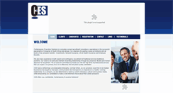 Desktop Screenshot of ces-recruitment.co.za